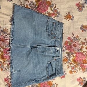 Levi's Classic Light Blue Denim Skirt
